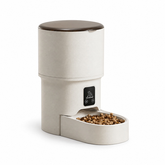 🐾 Smart Automatic Feeder | Durable ABS Home | Pet-Parent Minimalism