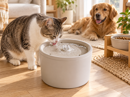 💧 Pet Water Fountain | Durable ABS Home | Quiet Flow Elegance
