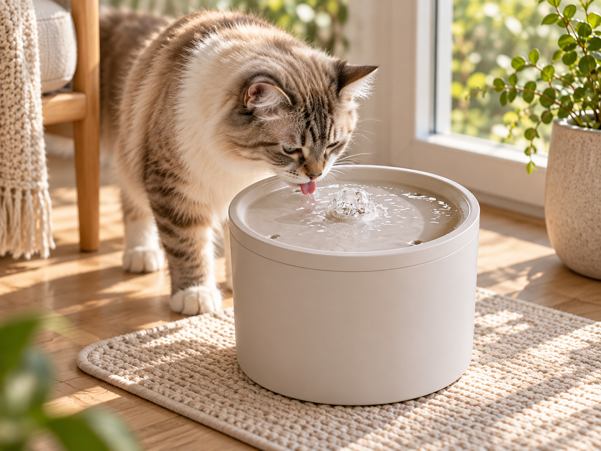 💧 Pet Water Fountain | Durable ABS Home | Quiet Flow Elegance