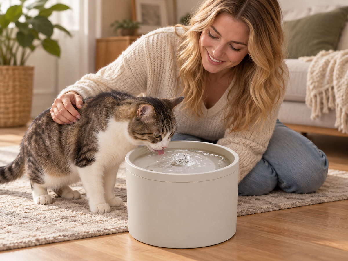 💧 Pet Water Fountain | Durable ABS Home | Quiet Flow Elegance