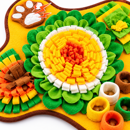 🐾 Pet Toy | Fleece | Indoor Enrichment | Dogs | Floral Design