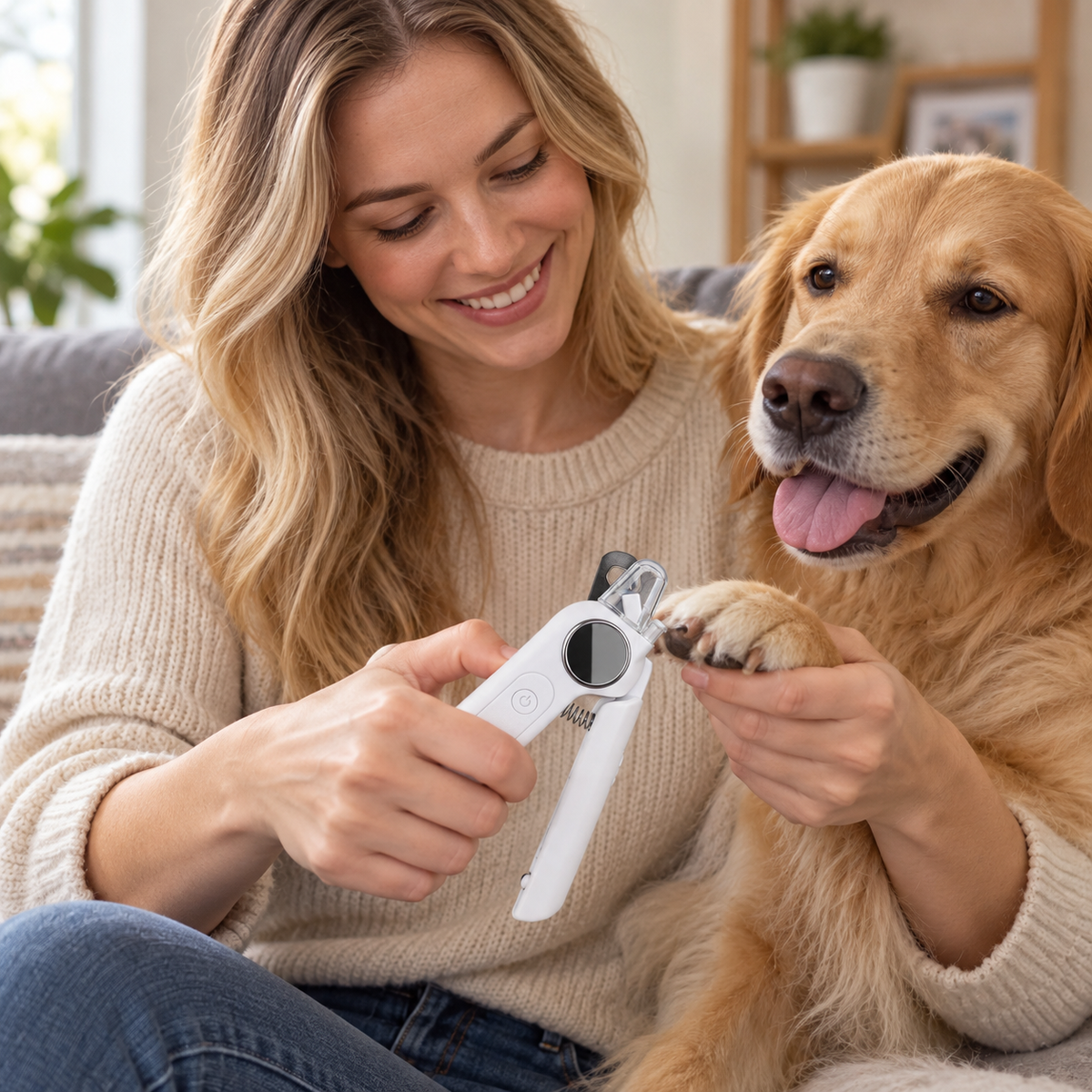 🐾 Pet Nail Care | Stainless Steel Grooming Tool | Home Spa Routine | Gift For Pet Parents | Dual Trim Design
