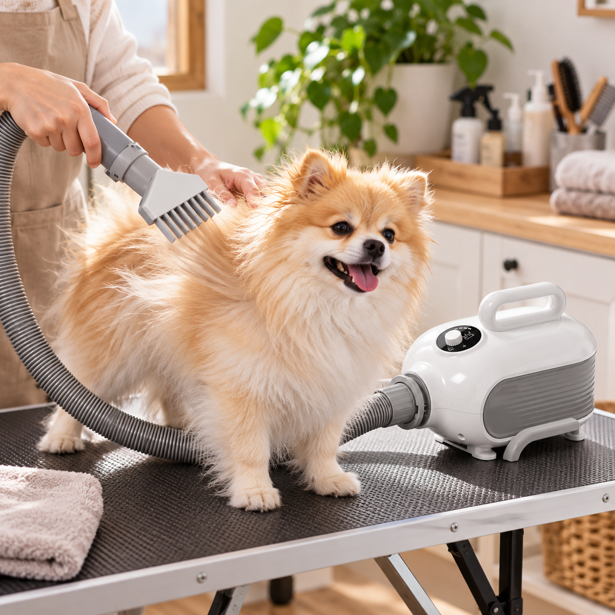 🐾 Pet Dryer | ABS Air Blower System | Home Grooming Care | Gift For Dog Owners | Fast Dry Design