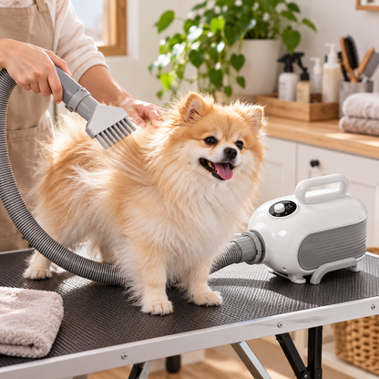 🐾 Pet Dryer | ABS Air Blower System | Home Grooming Care | Gift For Dog Owners | Fast Dry Design