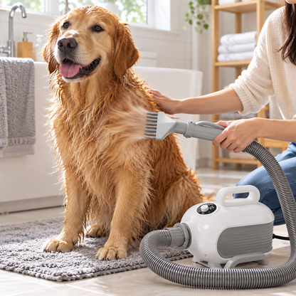 🐾 Pet Dryer | ABS Air Blower System | Home Grooming Care | Gift For Dog Owners | Fast Dry Design
