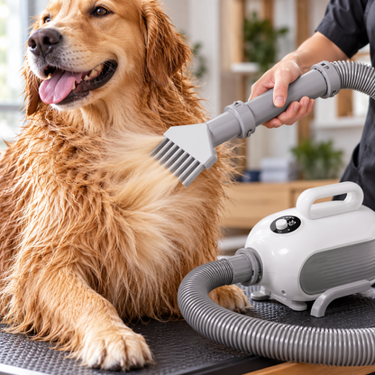 🐾 Pet Dryer | ABS Air Blower System | Home Grooming Care | Gift For Dog Owners | Fast Dry Design