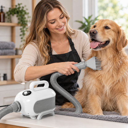 🐾 Pet Dryer | ABS Air Blower System | Home Grooming Care | Gift For Dog Owners | Fast Dry Design