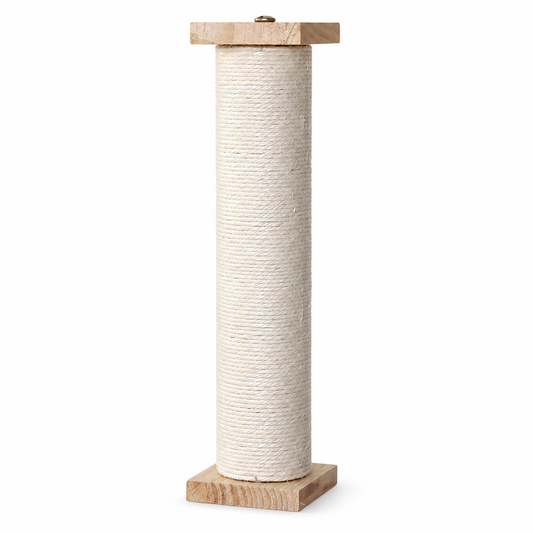 🐱 Modern Cat Scratching Tower | Natural Sisal Rope Design | Home Wall Decor Gift for Cat Lovers