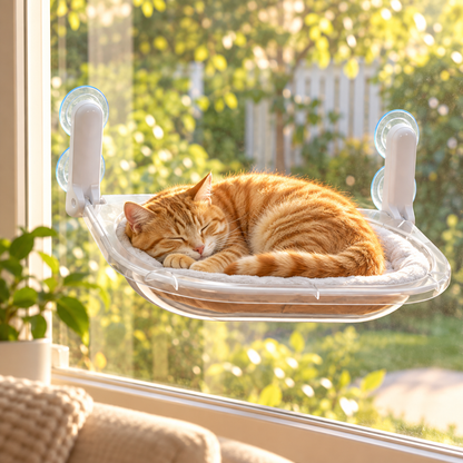 😺 Best-Seller | Plush Window Perch Comfort | Cozy Gift for Cat Lovers
