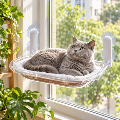 😺 Best-Seller | Plush Window Perch Comfort | Cozy Gift for Cat Lovers