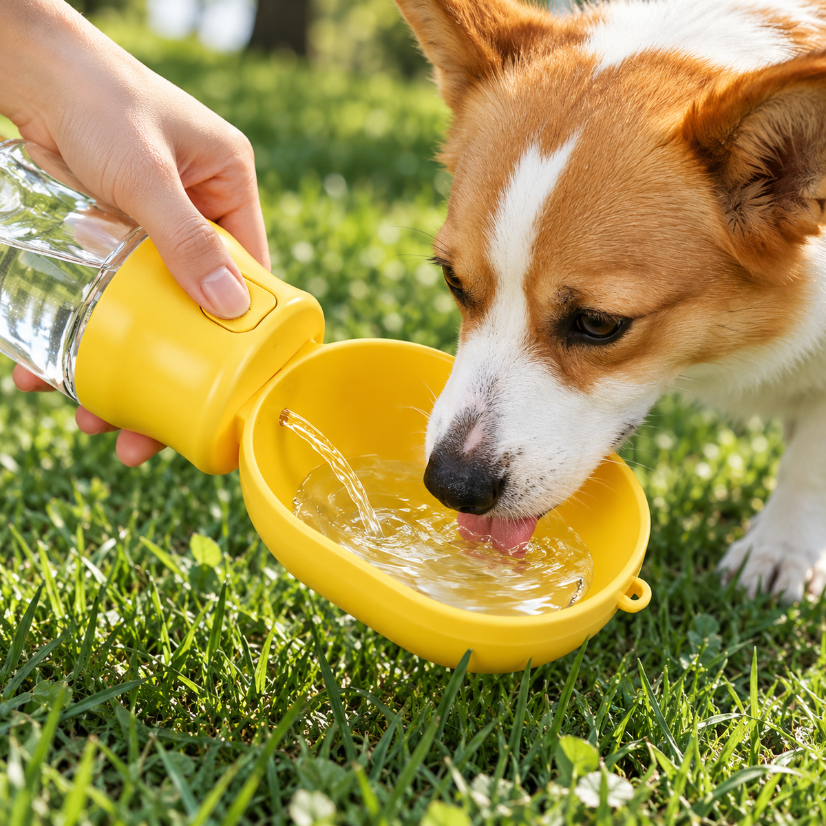🐶 Must-Have | BPA-Free Travel Pet Set | Outdoor Gift for Dog Parents