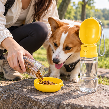 🐶 Must-Have | BPA-Free Travel Pet Set | Outdoor Gift for Dog Parents