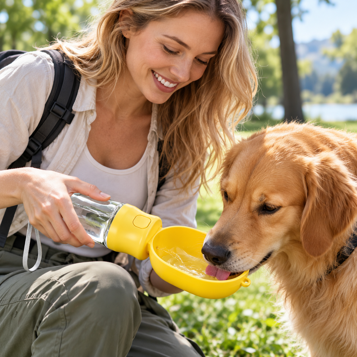 🐶 Must-Have | BPA-Free Travel Pet Set | Outdoor Gift for Dog Parents
