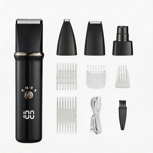 🐶 Professional Grooming | Stainless Steel Pet Clipper | Home Salon Care | Gift For Pet Owners | Quiet Trim Design