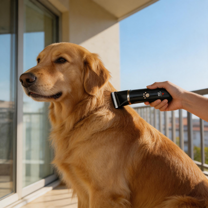 🐶 Professional Grooming | Stainless Steel Pet Clipper | Home Salon Care | Gift For Pet Owners | Quiet Trim Design