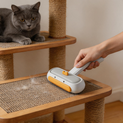 ✨ Pet Grooming Tool | ABS Hair Remover | Home Care Essential | Gift For Pet Owners | Clean Brush Design