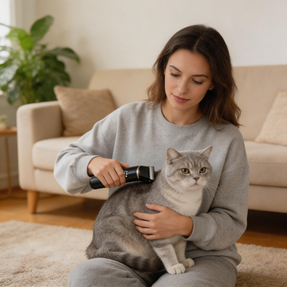 🐶 Professional Grooming | Stainless Steel Pet Clipper | Home Salon Care | Gift For Pet Owners | Quiet Trim Design