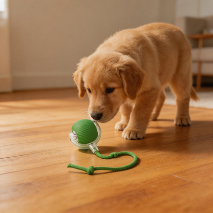 🐾 Interactive Pet Toy | Soft Silicone Texture | Indoor Playtime for Curious Cats | Rolling Fun